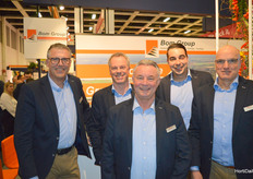 Martin van Zeijl, Mike Vermeij, Lodewijk Wardenburg, Ruben Kalkman en Rob de Wit van Bom Group